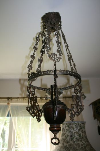Antique Brass Chandelier