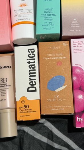 Viral Korean sunscreen new