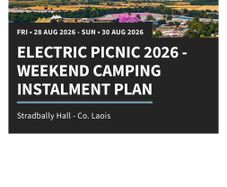 Electric Picnic Weekend Camping Tickets