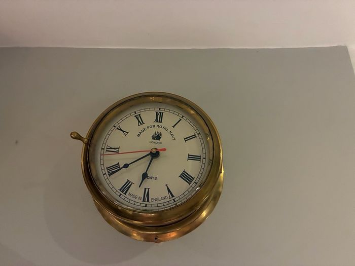 Brass ships clock.