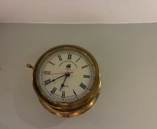 Brass ships clock.