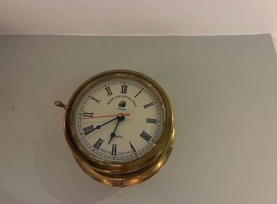 Brass ships clock.