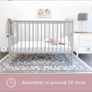2 Grey Starlight Cots by Baby Elegance Image 3