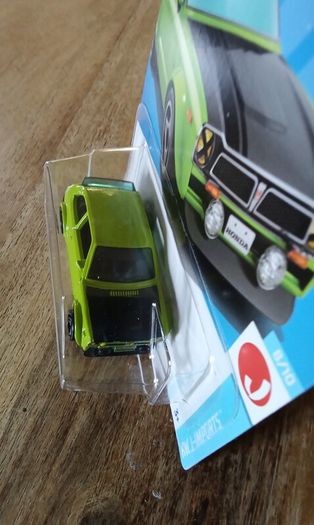 Hot Wheels 72 HONDA CIVIC Custom New On Card