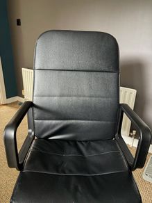 Office Chair - RENBERGET Swivel chair. black