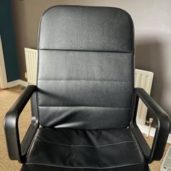 Office Chair - RENBERGET Swivel chair. black