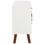 Sideboard 110x35x70 cm Solid Acacia Wood and MDF Image 4
