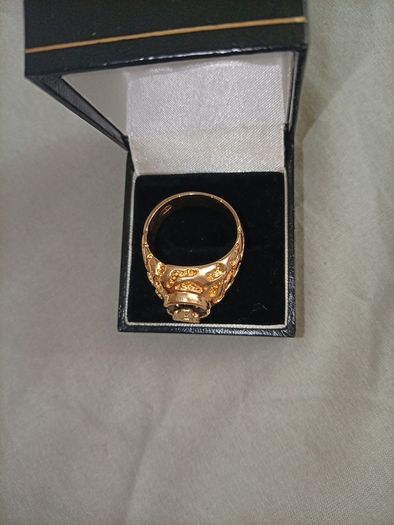 onyx 14k gold
