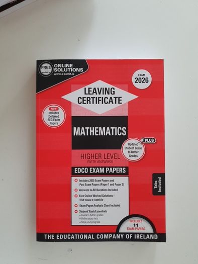 Edc exam papers higher level maths exam 2026