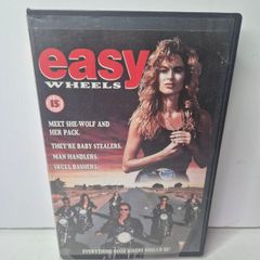 Easy Wheels VHS (1989)  Cult Classic Biker Movie  Sam Raimi  Play Tested No Mould