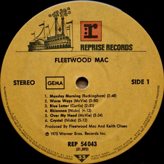 Fleetwood Mac Vinyl LP Excellent NM/NM