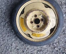 14" 4x100 spare wheel