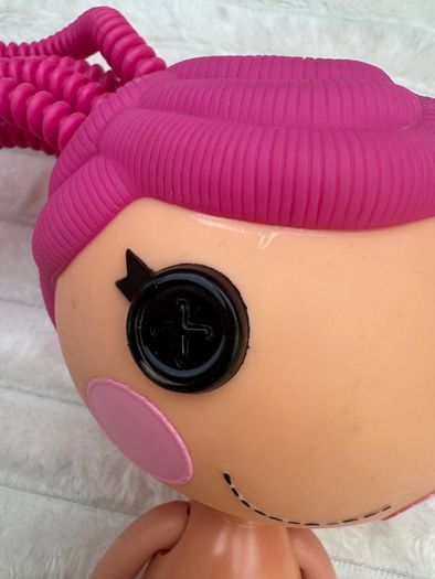 Lalaloopsy Crumbs Sugar Cookie Large approx. 12" Full Size Doll 2009 Silly Hair Used Please see photos