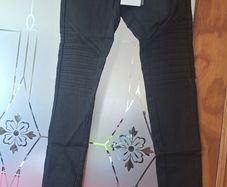 biker coated pants