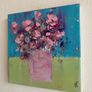 Original Abstract Painting Floral Art Contemporary irish  Art Image 4