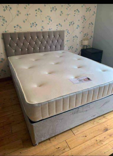 New Double, King And Superking Sizes Divan Beds Instock. Multiple Headboard Designs And Drawers Storage Available
