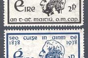 1938 Ireland Father Matthew (Centenary of the Temperance Crusade) Commemorative Stamps Mint Never Hinged (MNH)