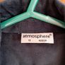 Atmosphere Velvet Military Style Jacket Size 12 Image 3