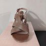 Brown strap sandals size 6 new in box Image 4