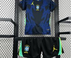 Kids Brazil World Cup Away Set