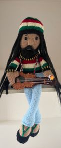Hand Made Shelf Sitters PlayStation Gamers Rasta