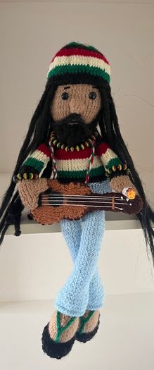 Hand Made Shelf Sitters PlayStation Gamers Rasta