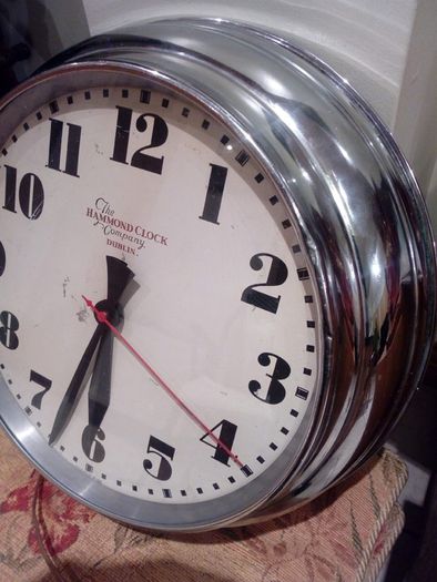 Vintage Hammond Art Deco Clock