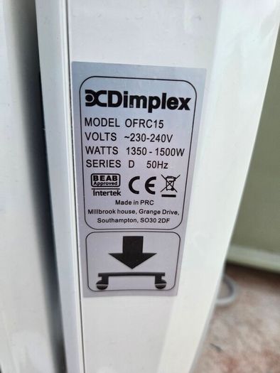 Dimplex Heater