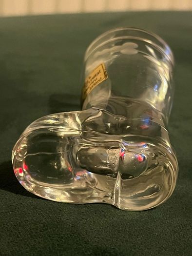 Cork Crystal Small Boot Shaped Shot Glass