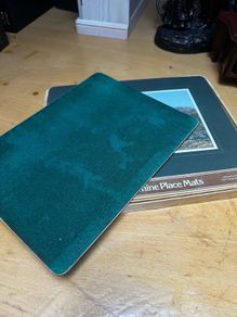 6 melamine plate mats