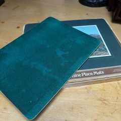 6 melamine plate mats