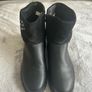 Miss Sixty black boots with burtterfly detail Image 2