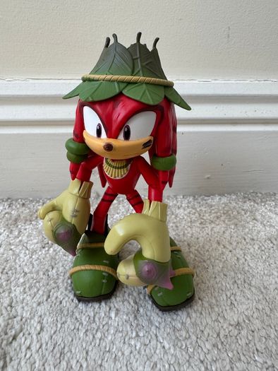 Jakks Pacific Netflix Sonic Prime Gnarly Knuckles Boscage Maze approx. 14 cm. Used Please see photos
