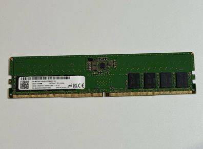 DDR5 RAM 16GB (1x16GB) CL38 5600mhz Micron Desktop