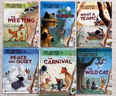 BOOKS - NEW: Mr Badger and Mrs Fox 1-6 full series