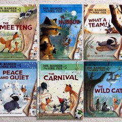 BOOKS - NEW: Mr Badger and Mrs Fox 1-6 full series