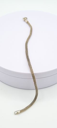 Rope Chain Sterling Silver Bracelet