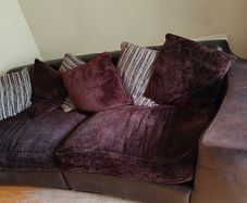 Large Sofa and Smaller Sofa pair