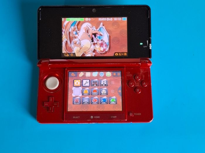 3DS Metallic Red