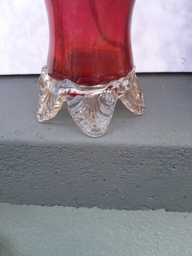 19ct  crambery oil lamp