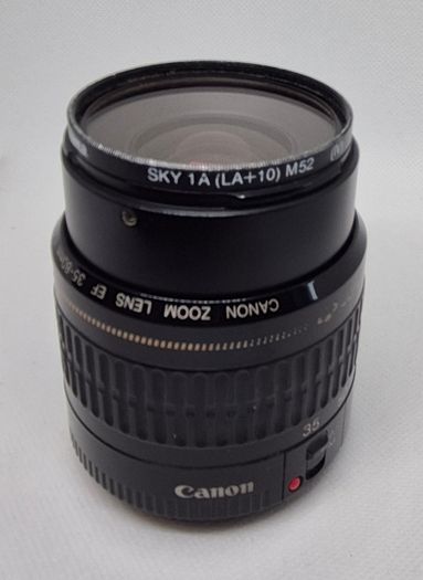 Canon EF 35-80mm f/4-5.6 Lens + Hama Sky 1A M52 Filter