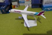 Eurowings 1:200 scale model airplane, Airbus A320 aircraft