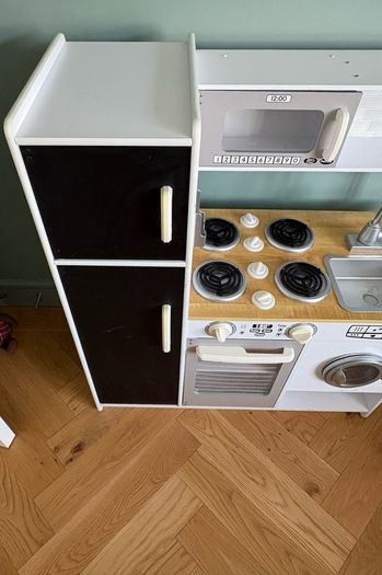 wooden toy kitchen
