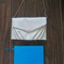 New Look Clutch Bag White Grey Silver Snake Image 10