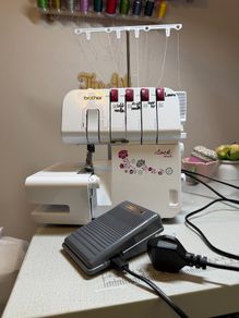 brother overlock machine