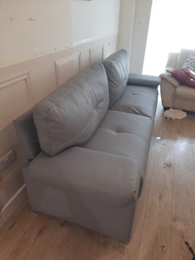 leather sofa