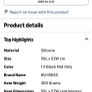 Induction Plate Protector 59cm x 52cm Image 3
