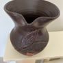 Vintage Hazelnut French Pottery Vase/Jug Image 3