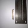 Gold safety pin Image 5