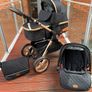 NEW BABY pram 3 in 1 travel system pram Image 9